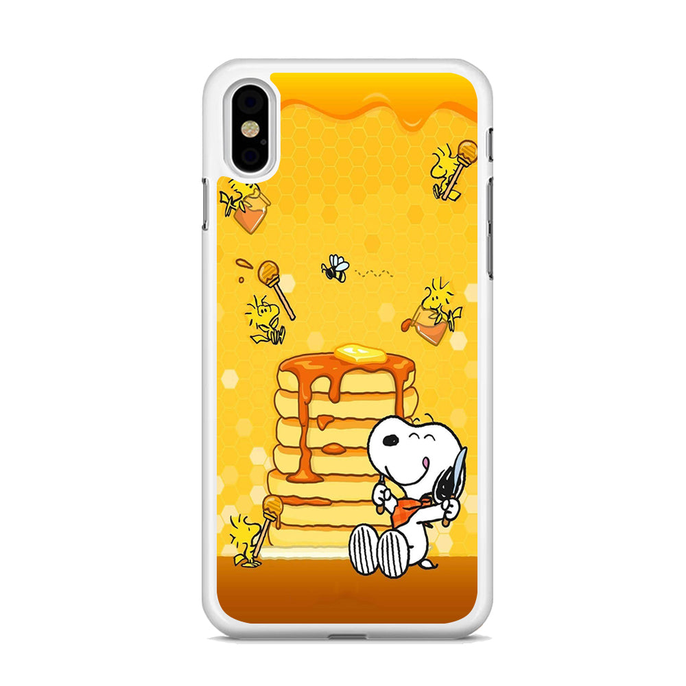 Snoopy Eats Honey iPhone X Case