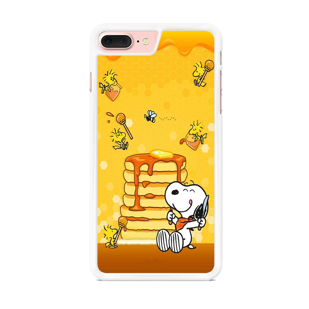 Snoopy Eats Honey iPhone 8 Plus Case