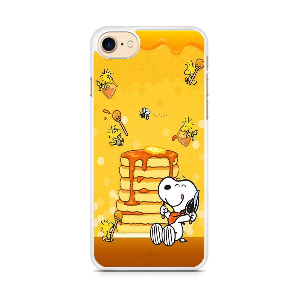 Snoopy Eats Honey iPhone 7 Case