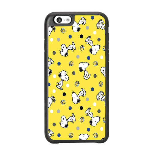 Snoopy and Woodstock Yellow Polka iPhone 6 | 6s Case