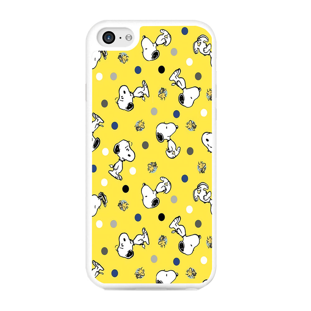 Snoopy and Woodstock Yellow Polka iPhone 6 | 6s Case