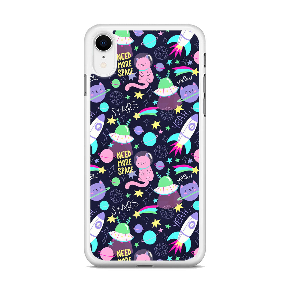 Space Cat Astro iPhone XR Case