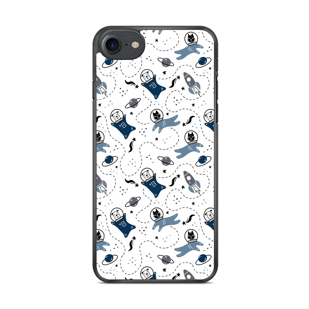 Space Dog Astro iPhone 8 Case