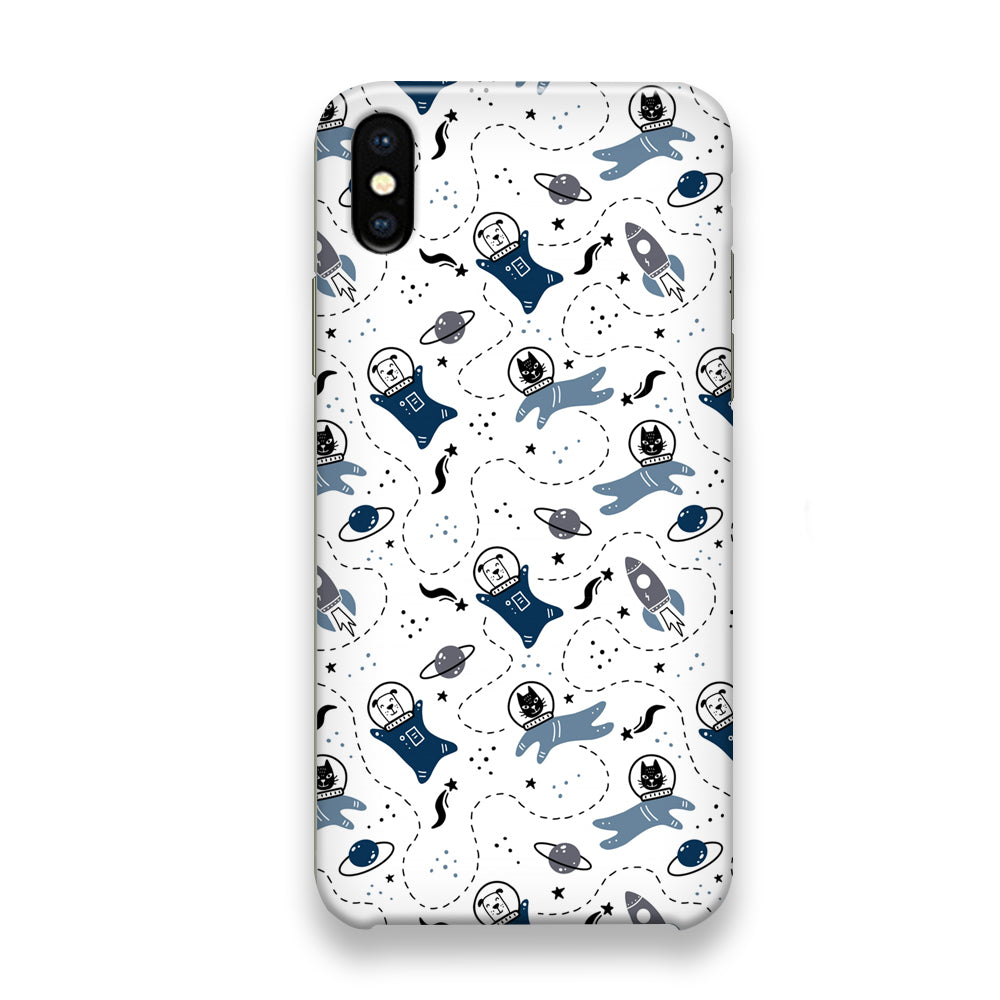 Space Dog Astro iPhone X Case