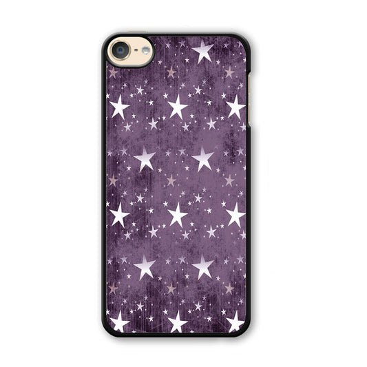 Sparkly Star Pattern 002 iPod Touch 6 Case