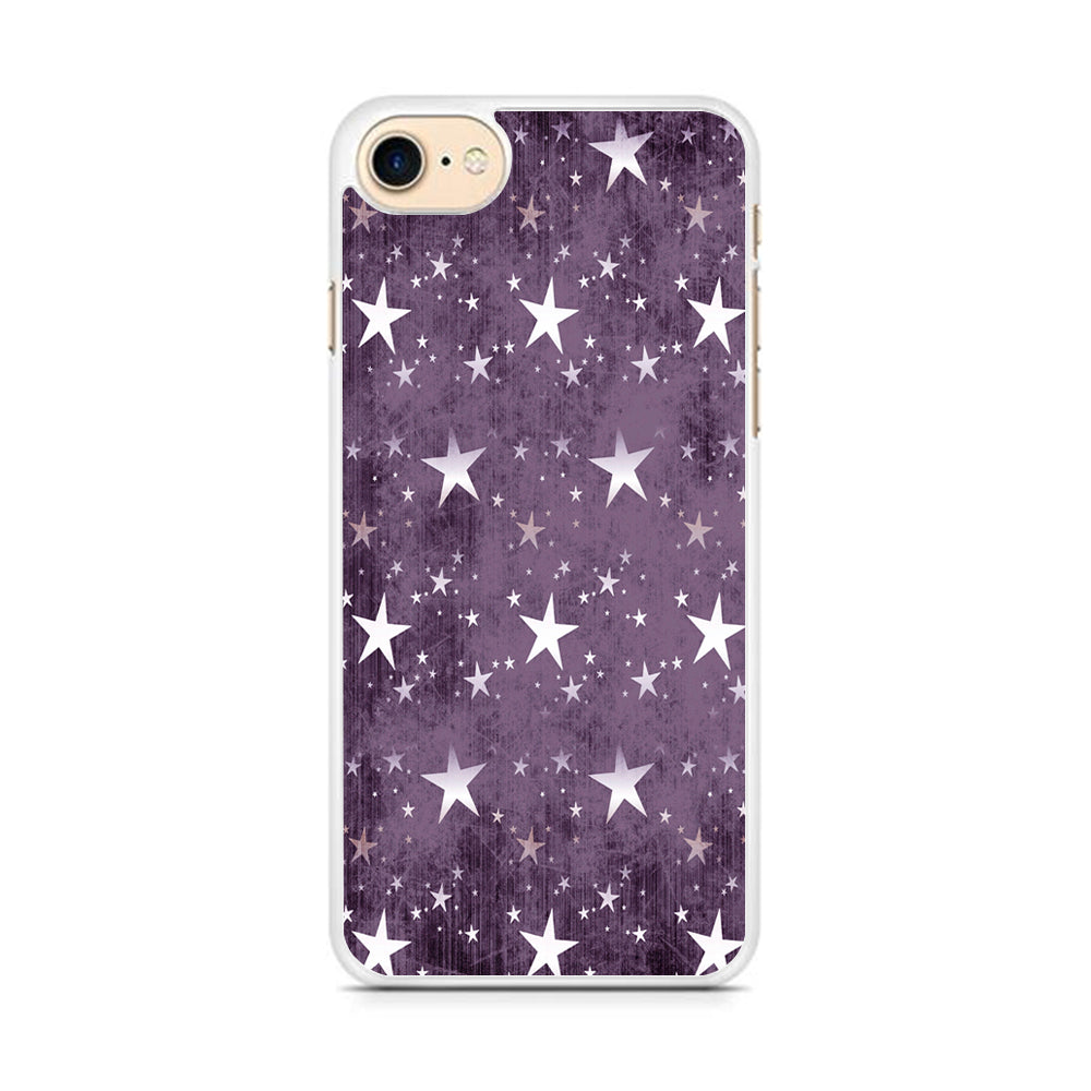 Sparkly Star Pattern 002 iPhone 8 Case