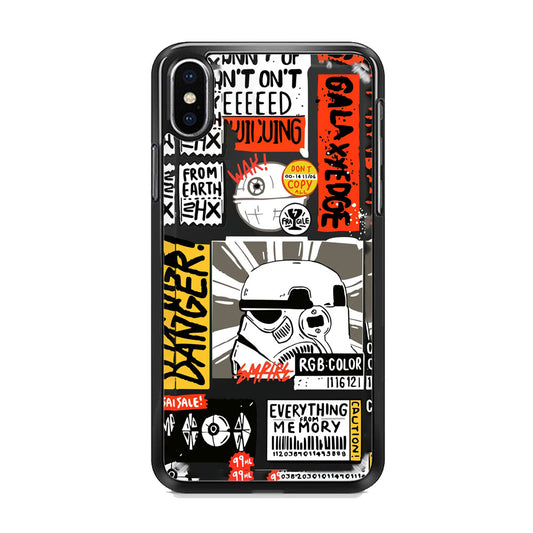 Star Street Art iPhone Xs Case