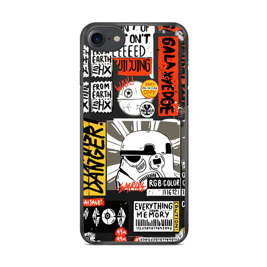 Star Street Art iPhone 8 Case