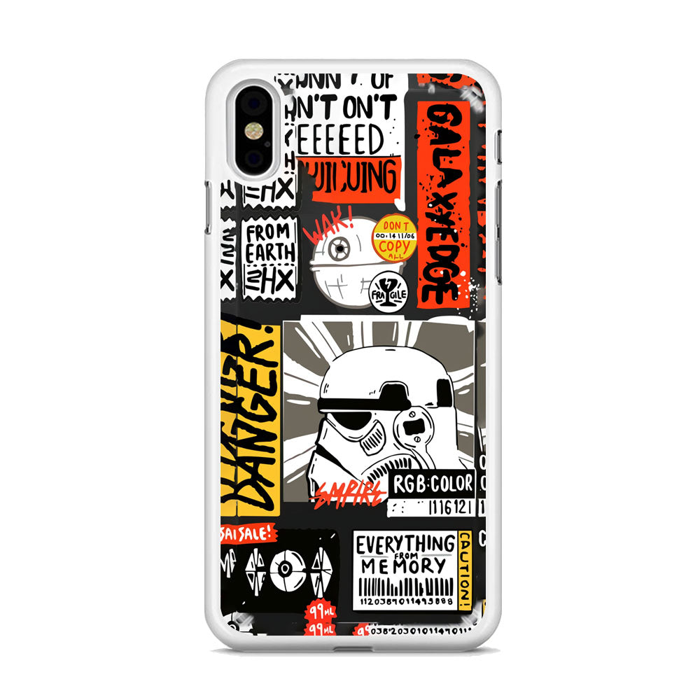 Star Street Art  iPhone X Case