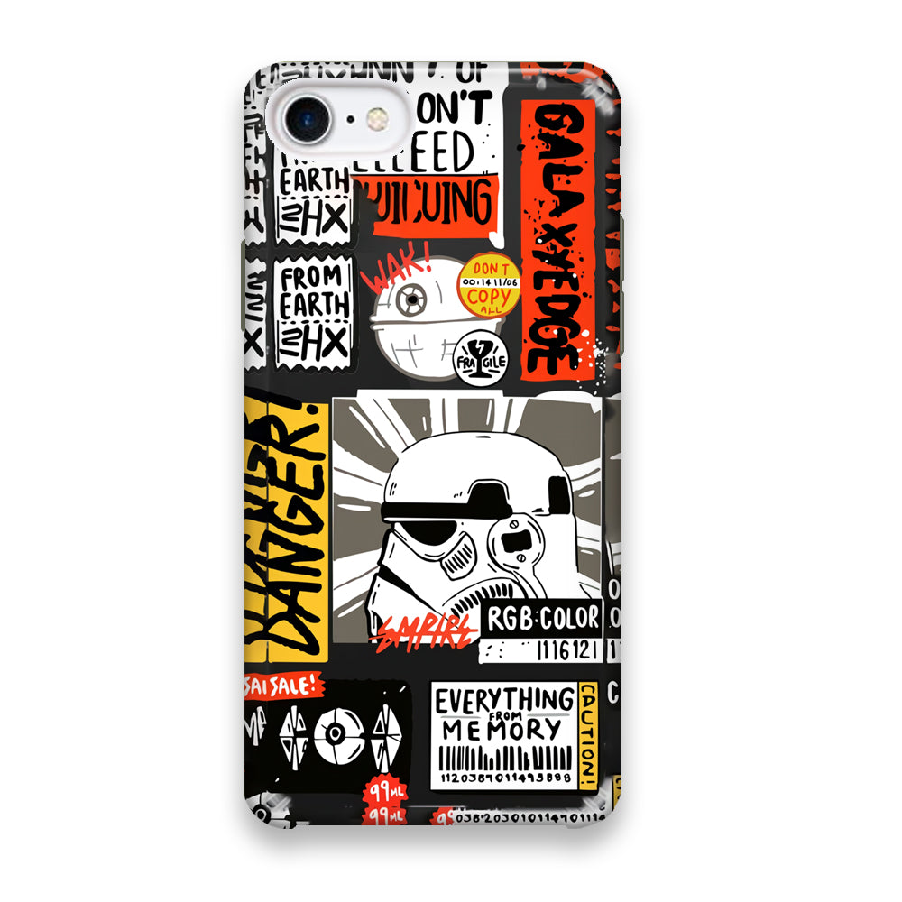 Star Street Art iPhone 8 Case