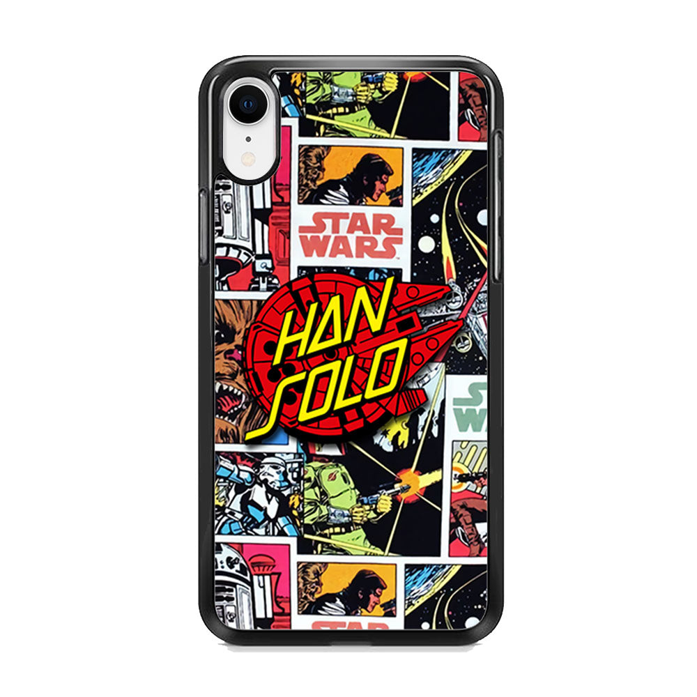 Star Wars Han Solo Sign iPhone XR Case