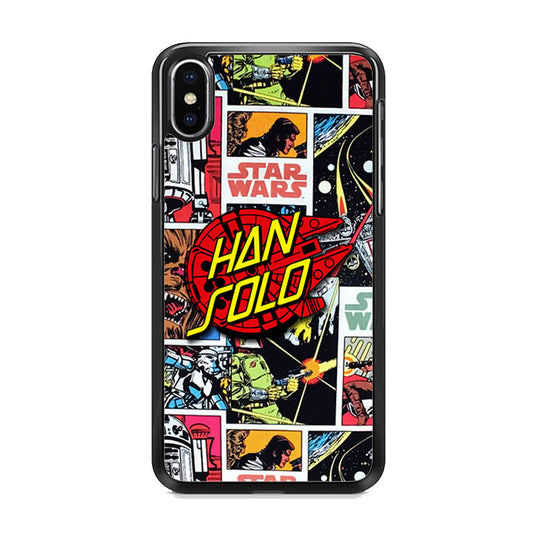 Star Wars Han Solo Sign iPhone X Case