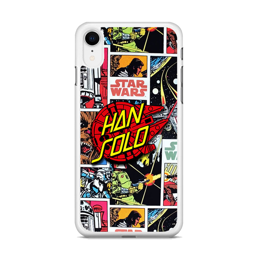 Star Wars Han Solo Sign iPhone XR Case