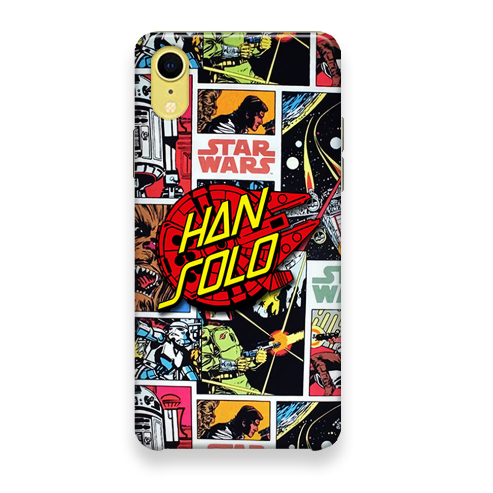 Star Wars Han Solo Sign iPhone XR Case