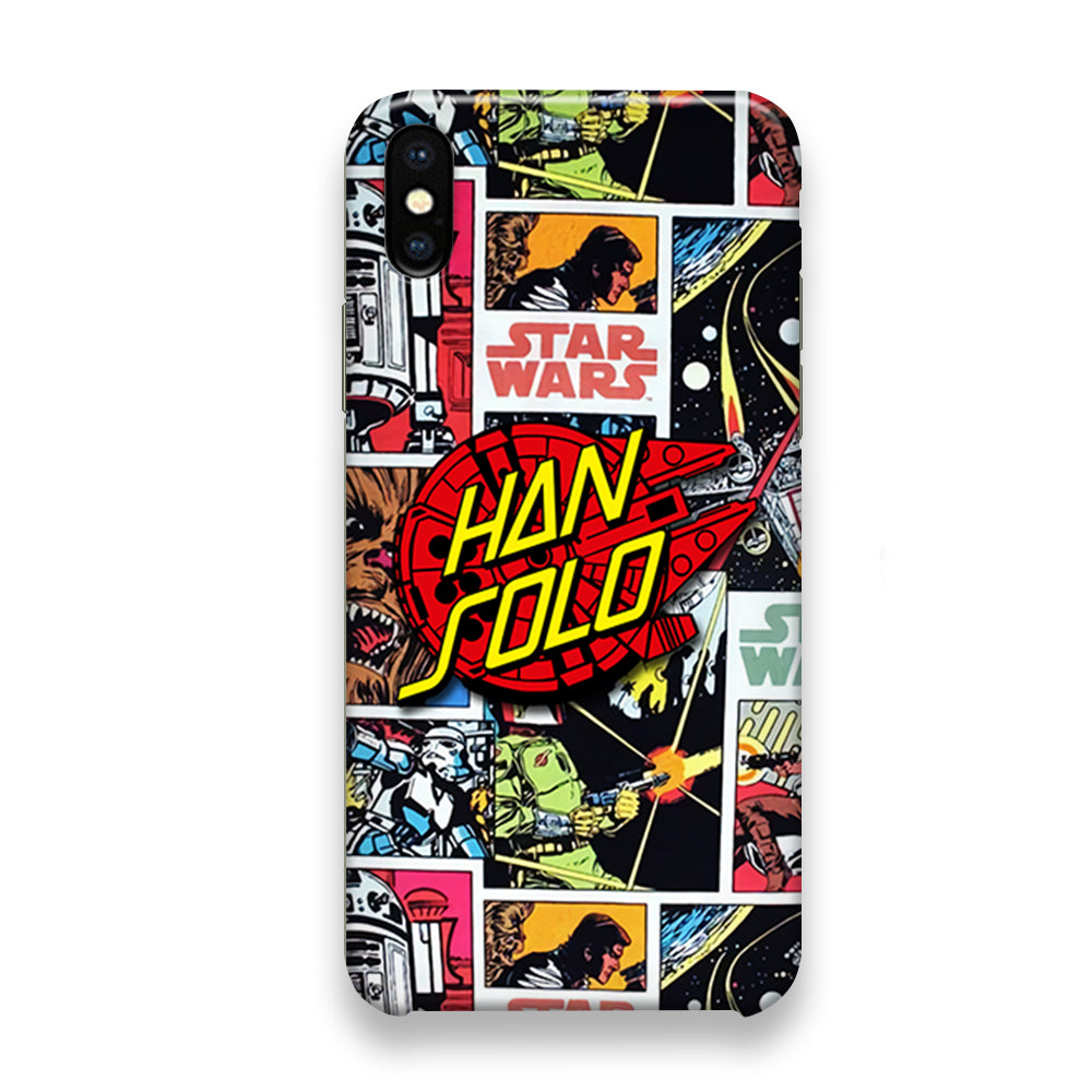 Star Wars Han Solo Sign iPhone Xs Case