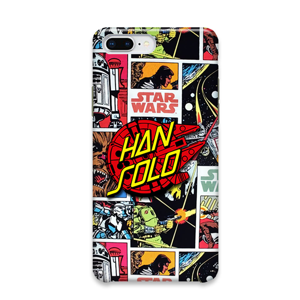 Star Wars Han Solo Sign iPhone 8 Plus Case