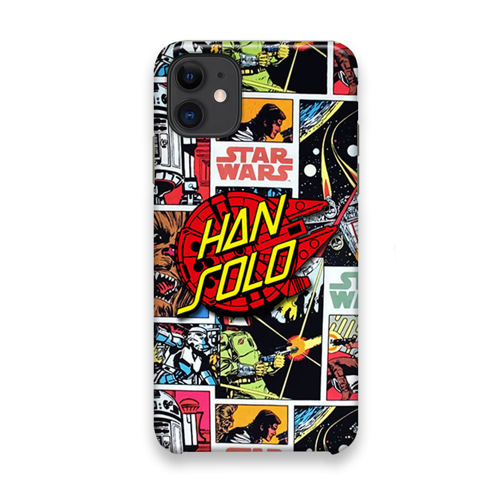 Star Wars Han Solo Sign iPhone 11 Case