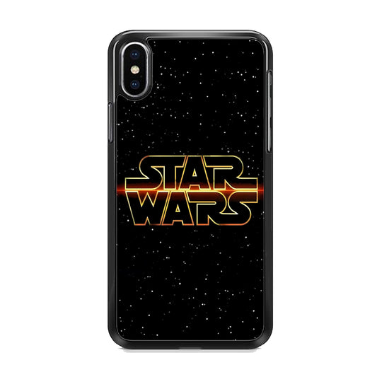 Star Wars Space Sparkly  iPhone X Case