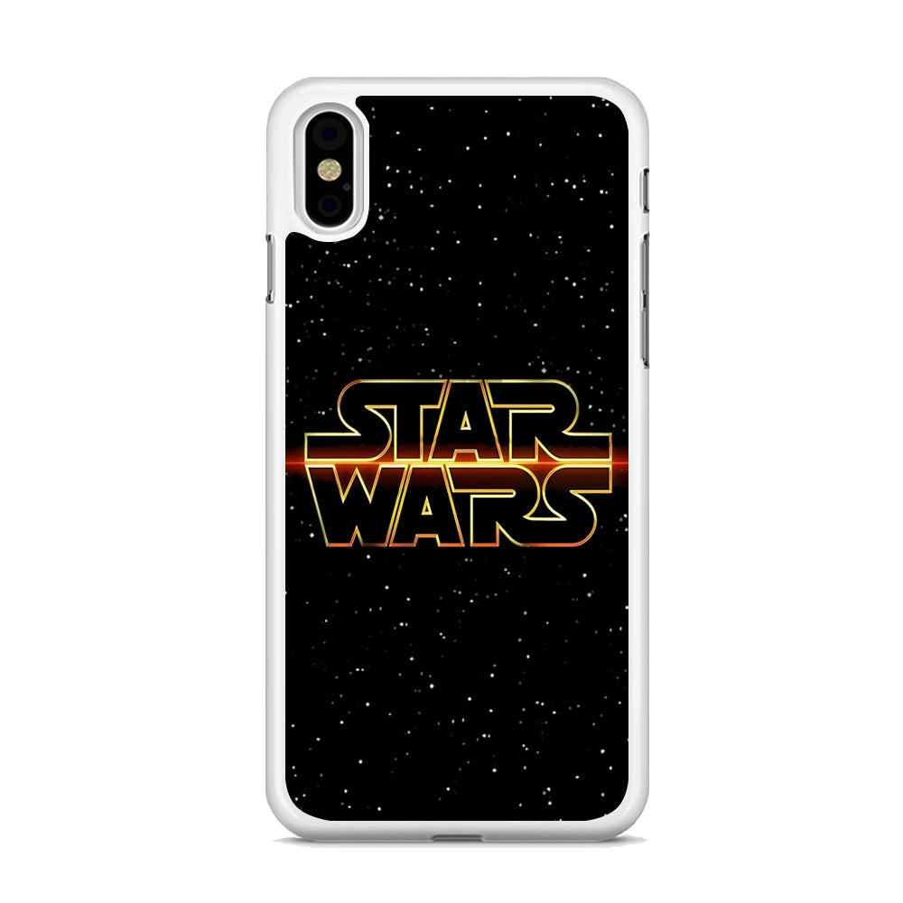 Star Wars Space Sparkly iPhone Xs Case