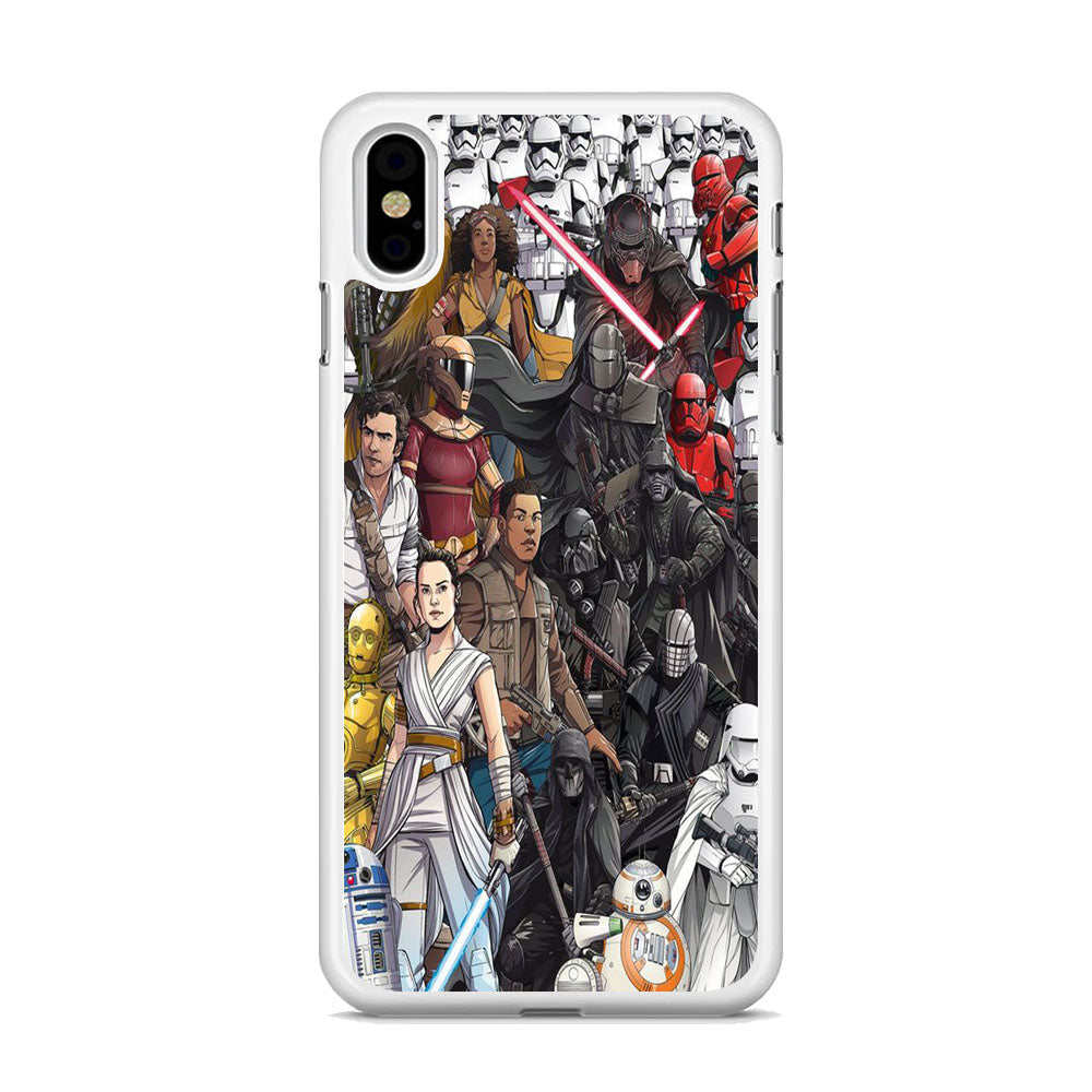 Star Wars Wallpaper Character iPhone X Case