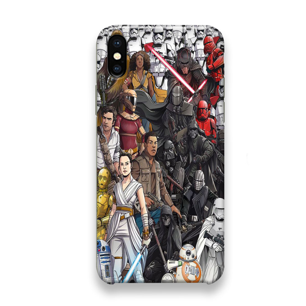 Star Wars Wallpaper Character iPhone X Case