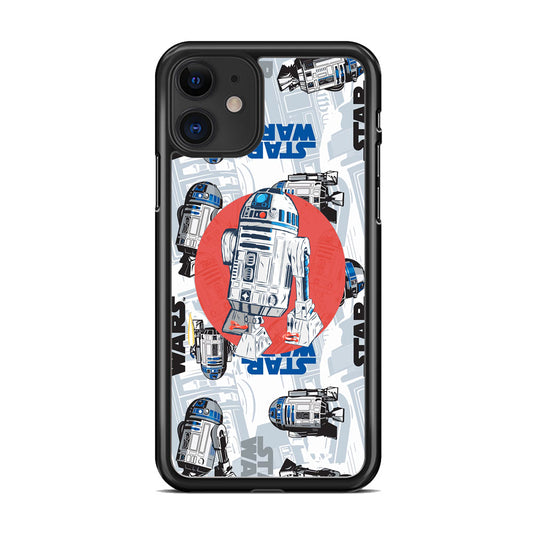 Starwars R2D2 Panel iPhone 11 Case