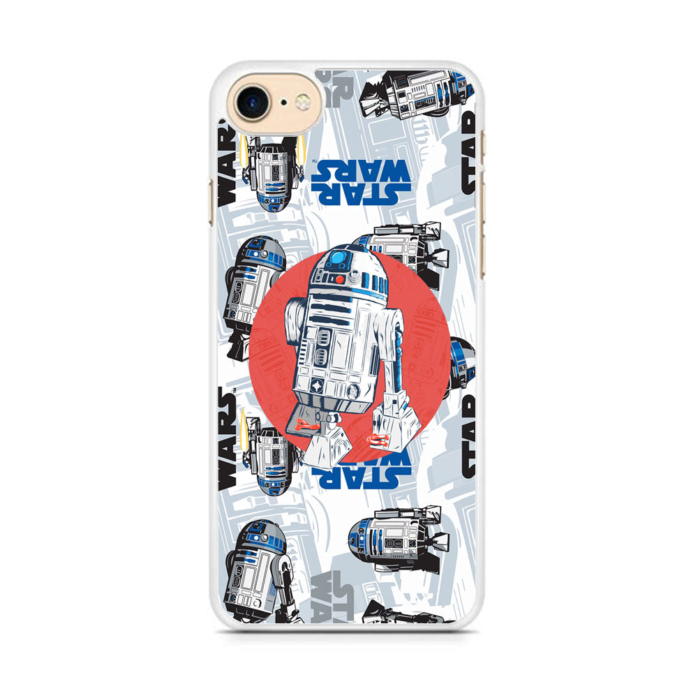 Starwars R2D2 Panel iPhone 8 Case