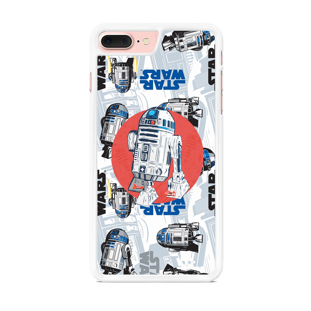 Starwars R2D2 Panel iPhone 8 Plus Case