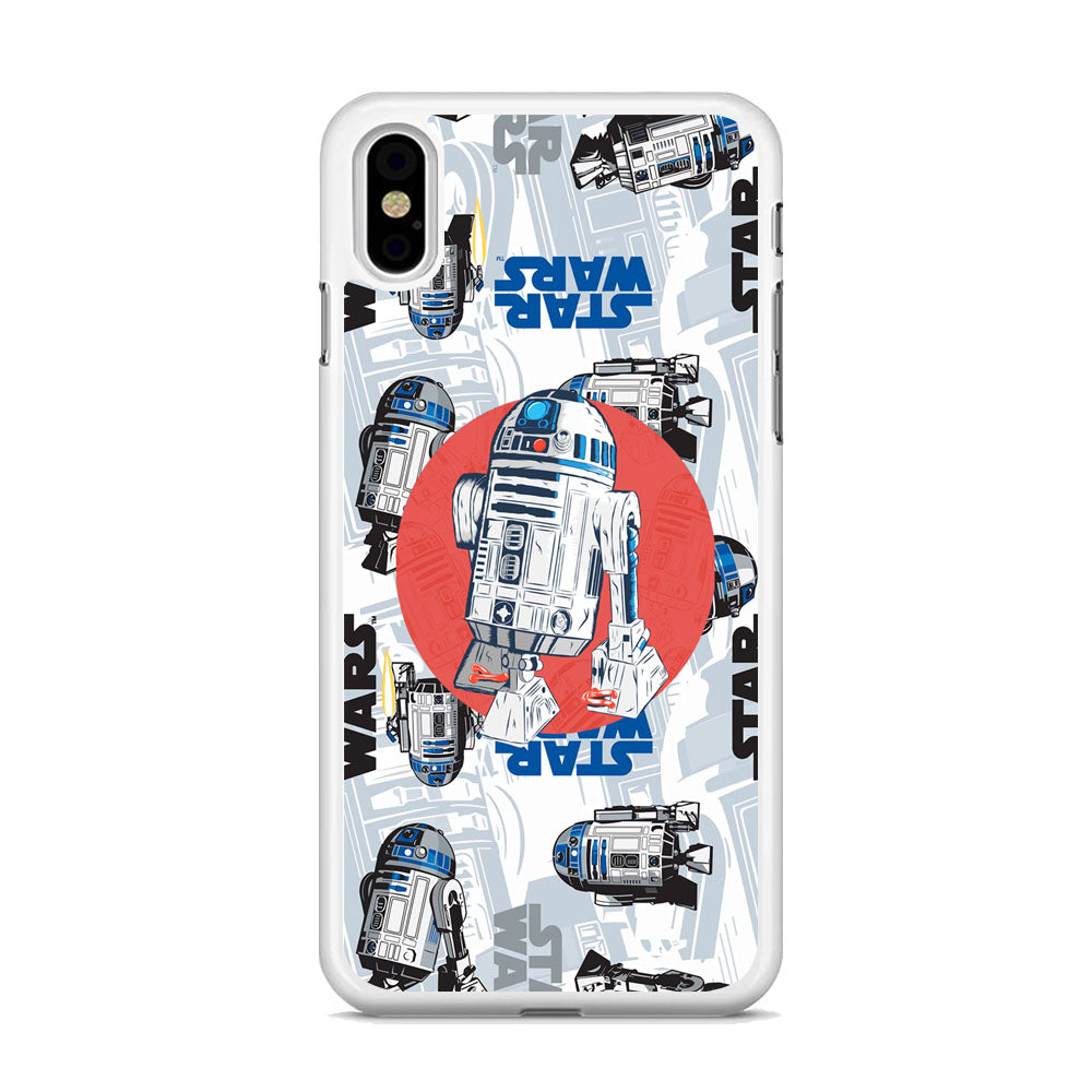 Starwars R2D2 Panel iPhone X Case