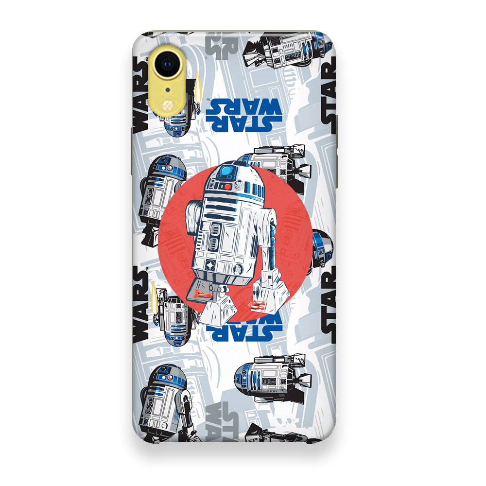 Starwars R2D2 Panel iPhone XR Case