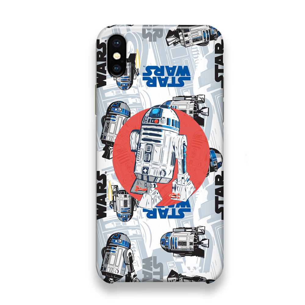 Starwars R2D2 Panel iPhone Xs Case