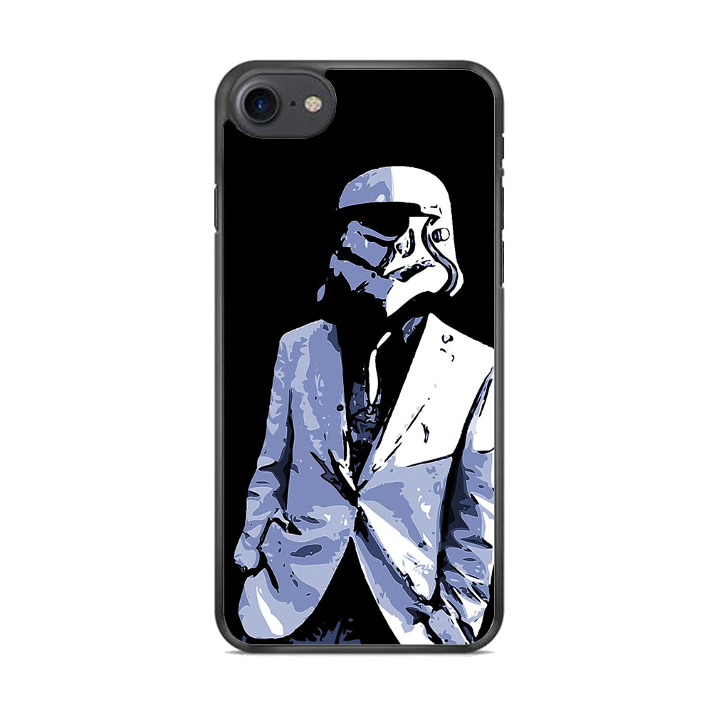 Stormtrooper White Tuxedo Star Wars iPhone 8 Case