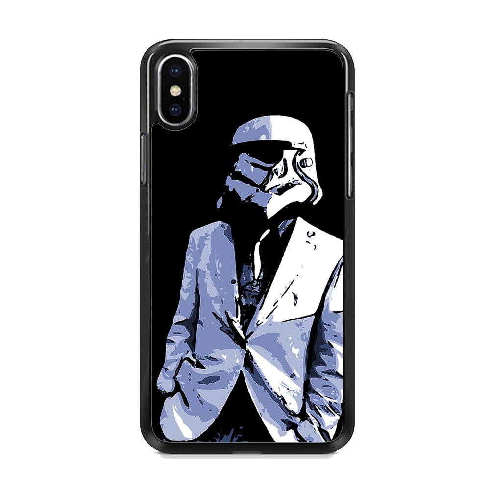 Stormtrooper White Tuxedo Star Wars iPhone Xs Max Case