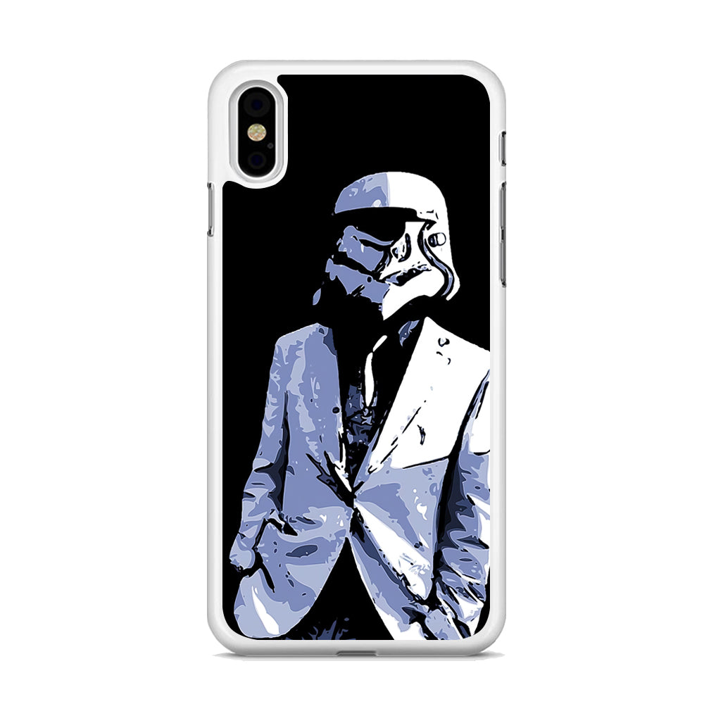 Stormtrooper White Tuxedo Star Wars iPhone X Case