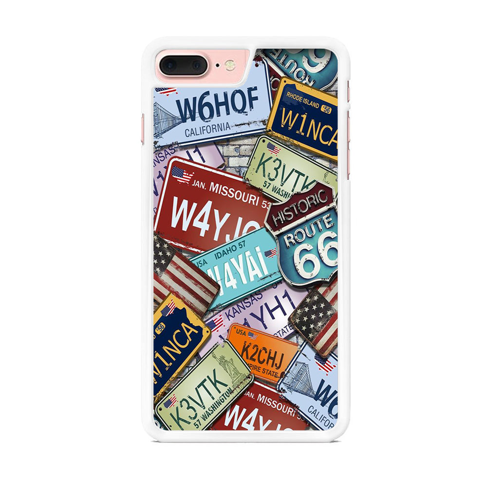 Street Signs USA  iPhone 7 Plus Case