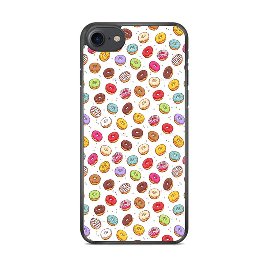 Sweet Donuts Pattern 001 iPhone 8 Case