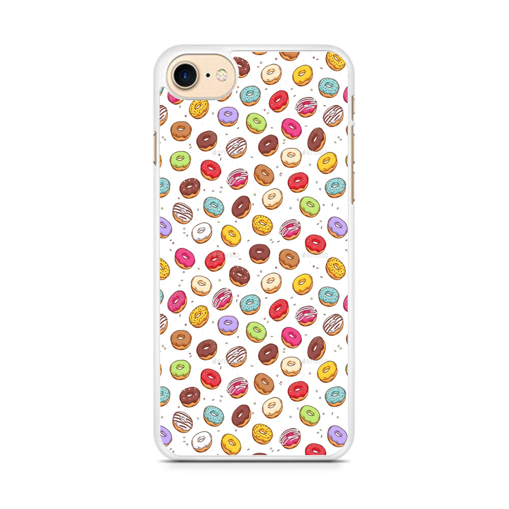 Sweet Donuts Pattern 001 iPhone 7 Case