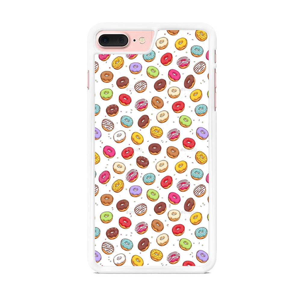 Sweet Donuts Pattern 001 iPhone 7 Plus Case