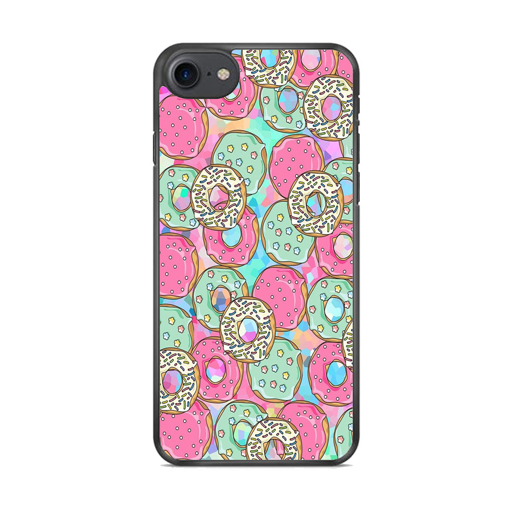 Sweet Donuts Pattern 002 iPhone 7 Case