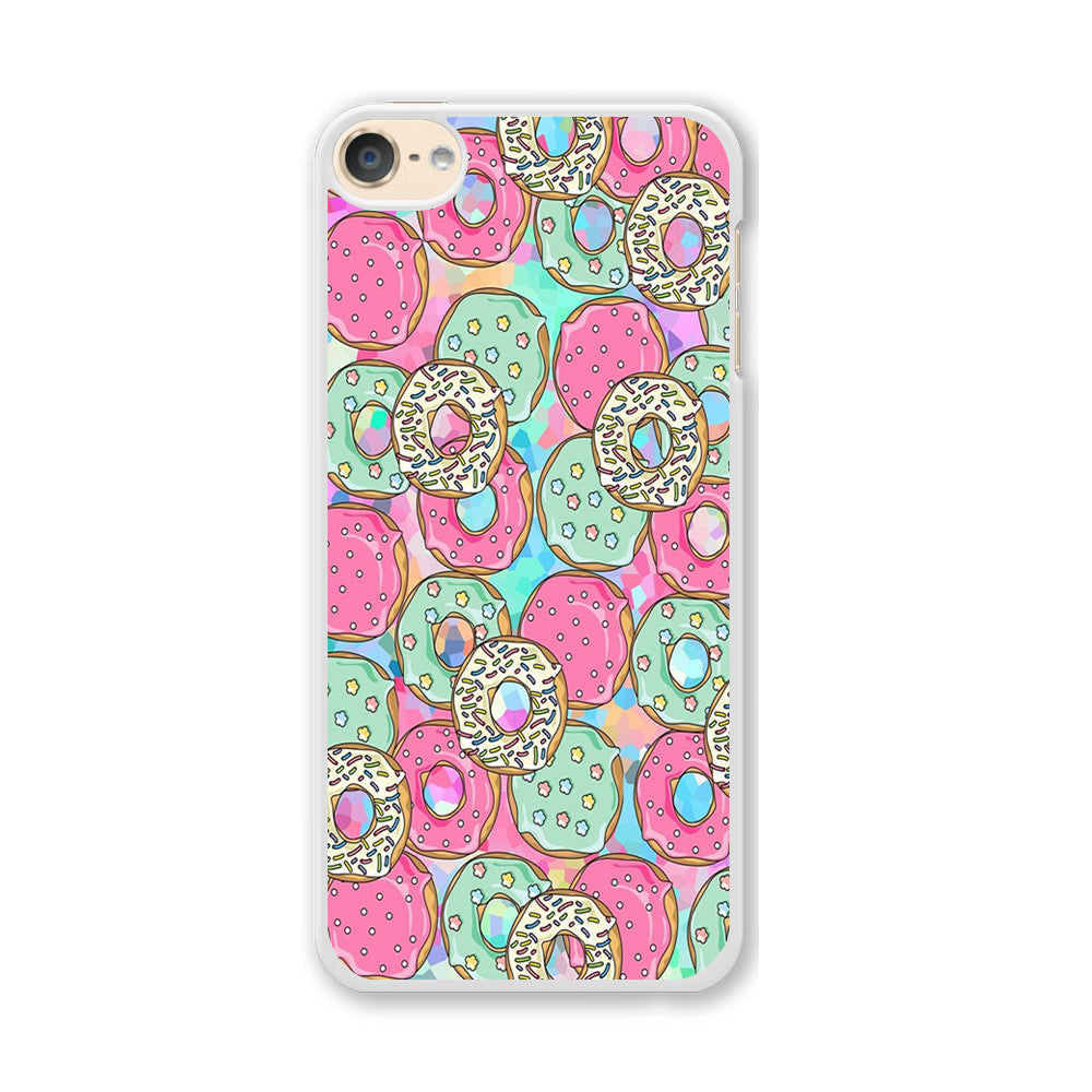 Sweet Donuts Pattern 002 iPod Touch 6 Case