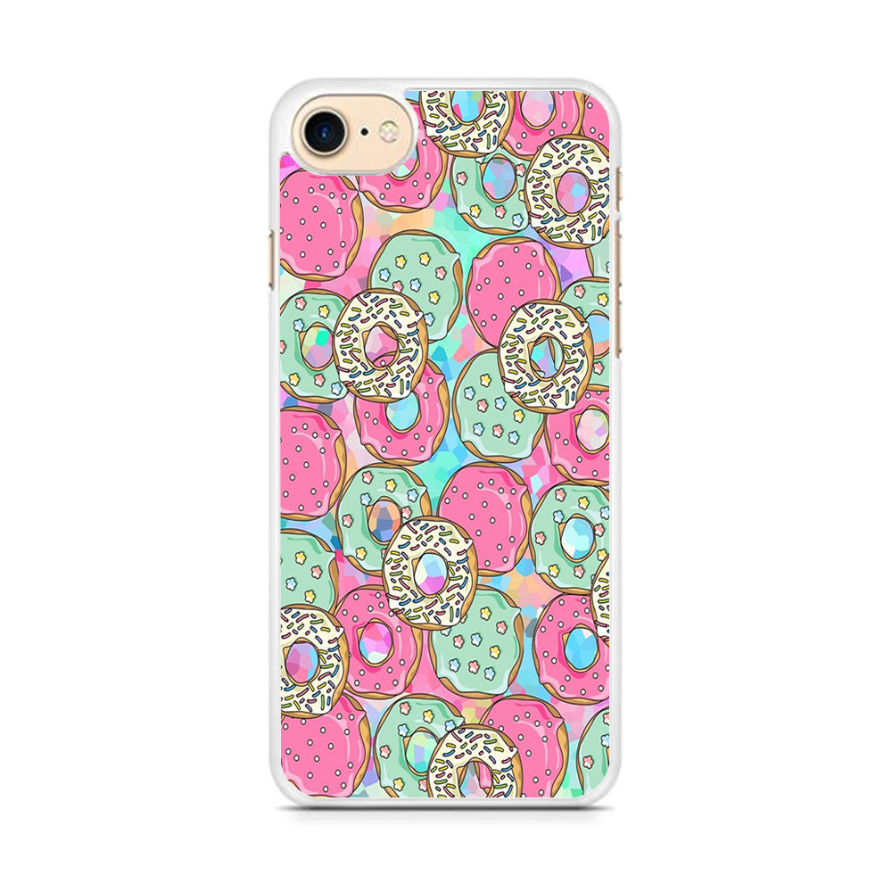 Sweet Donuts Pattern 002 iPhone 7 Case