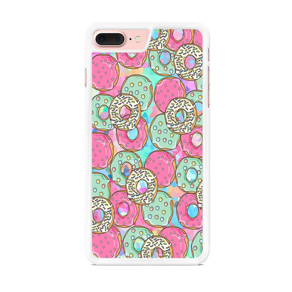 Sweet Donuts Pattern 002 iPhone 7 Plus Case