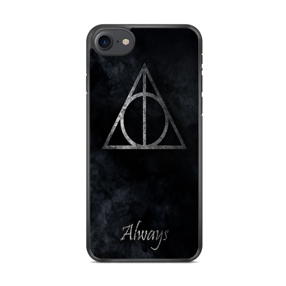 The Deathly Hallows Symbol Always iPhone 8 Case