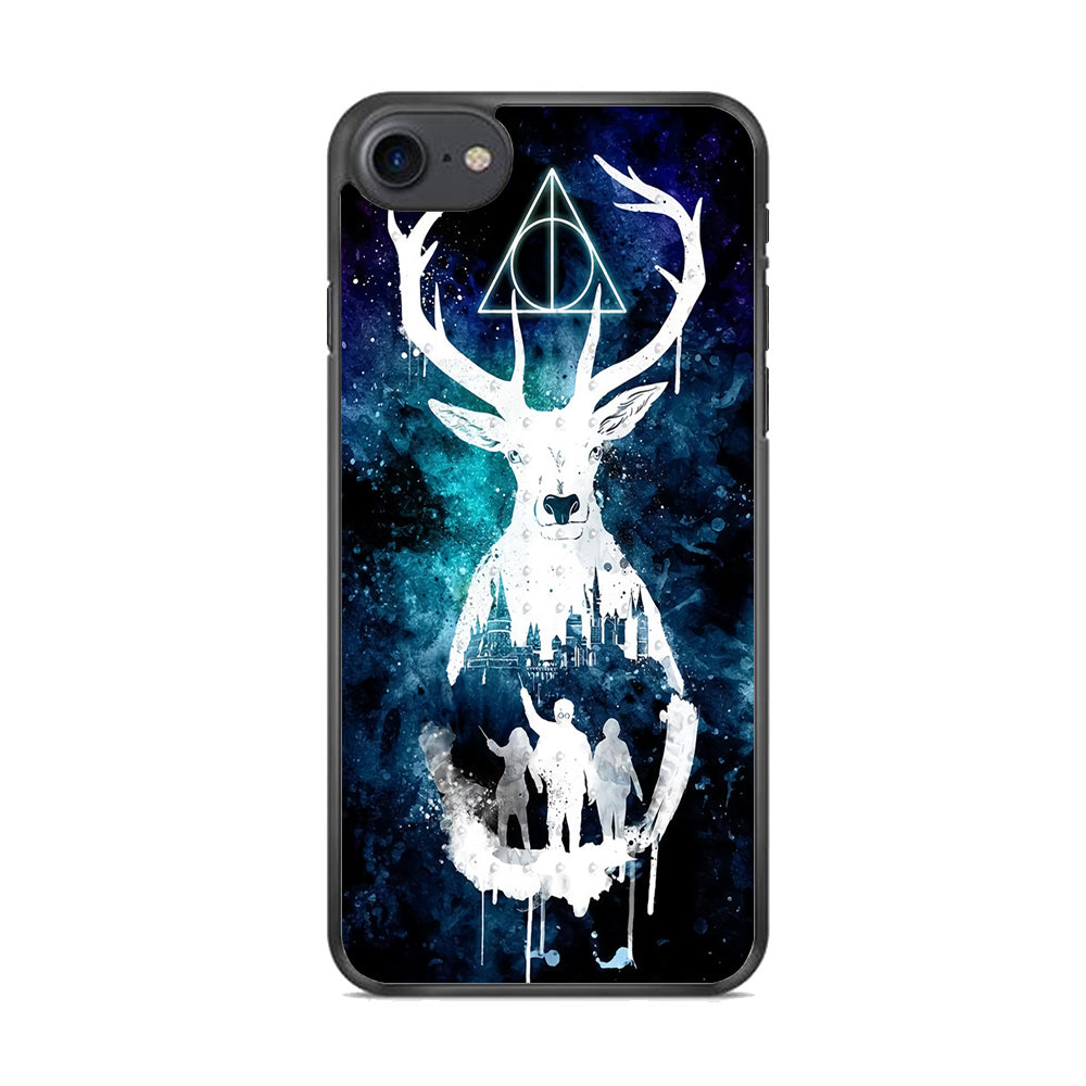 The Deathly Hallows Symbol Deer iPhone 7 Case