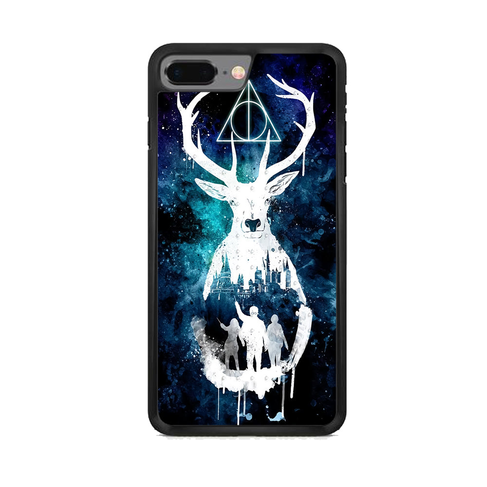 The Deathly Hallows Symbol Deer  iPhone 7 Plus Case