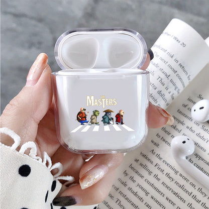 The Masters Hard Plastic Protective Clear Case Cover For Apple Airpods