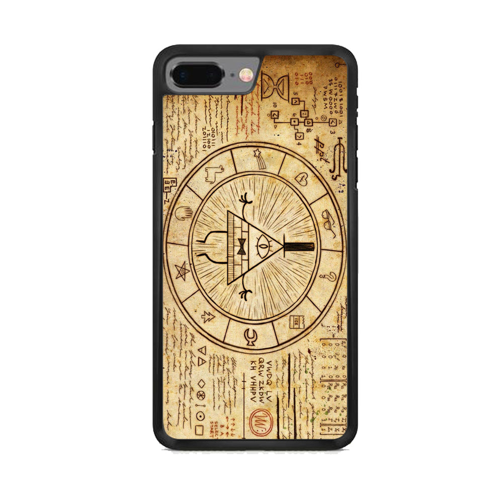 Treasure Map Gravity Falls iPhone 7 Plus Case