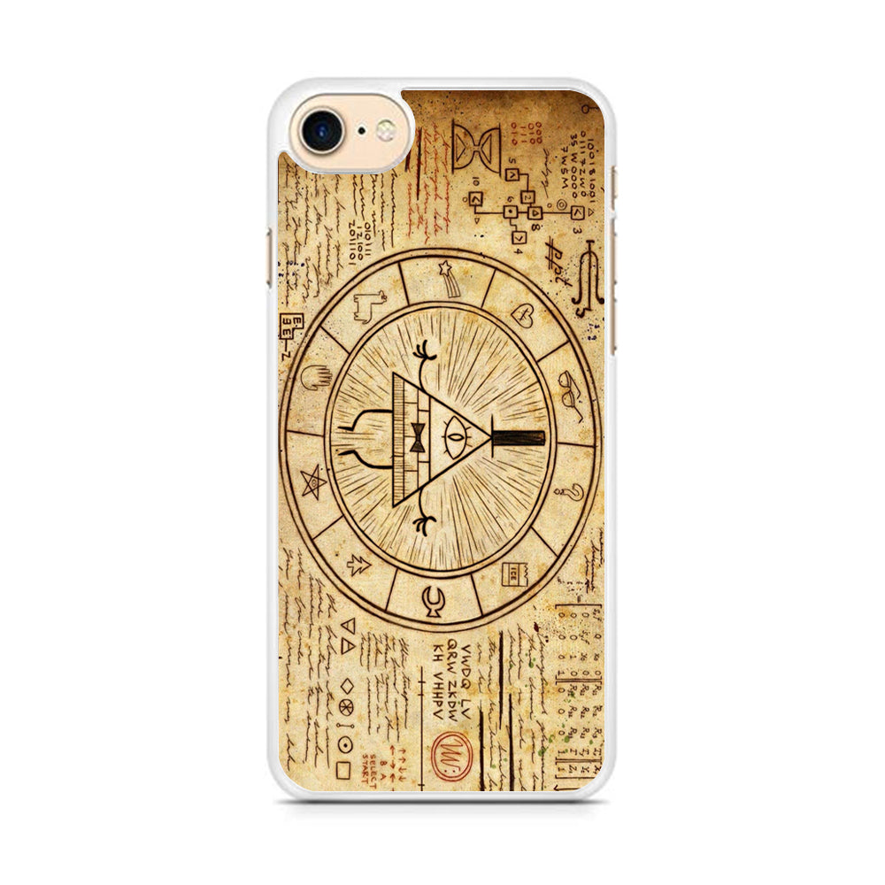 Treasure Map Gravity Falls iPhone 7 Case