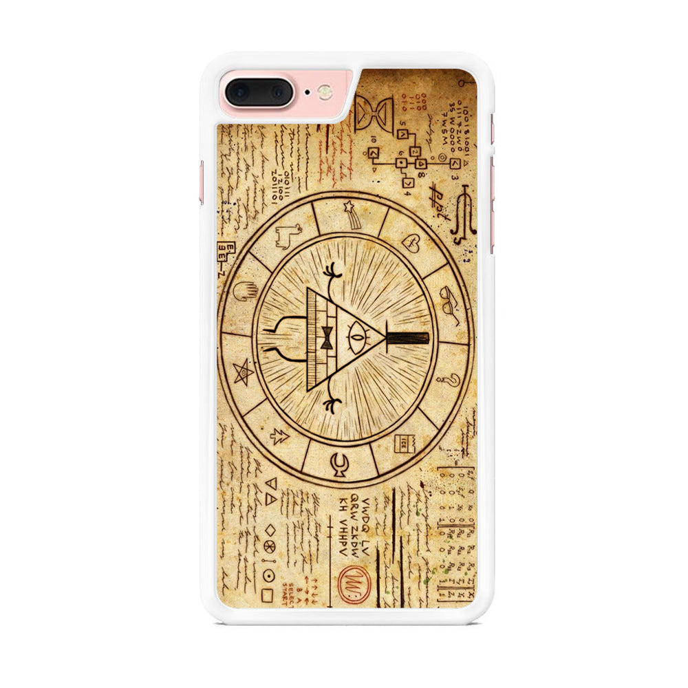 Treasure Map Gravity Falls iPhone 7 Plus Case