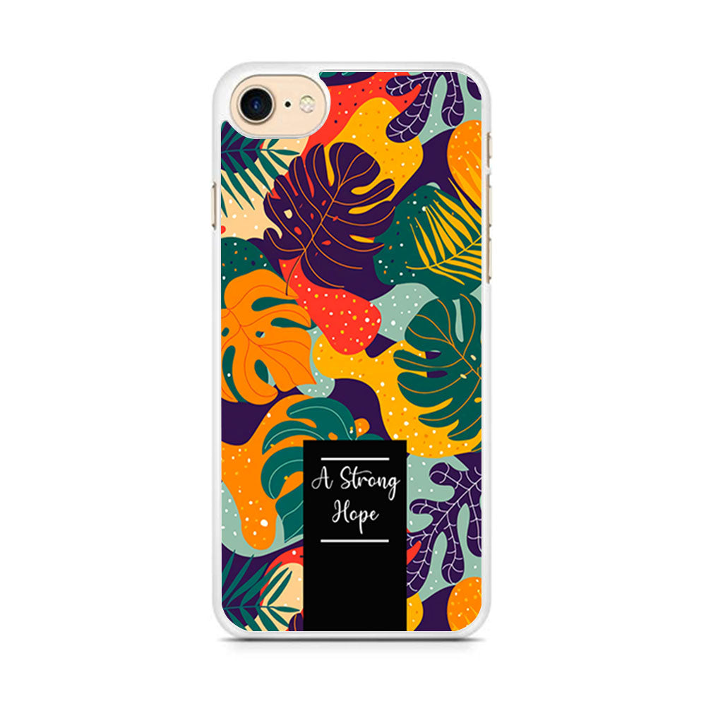 Tropical Colour Bright Combination iPhone 8 Case